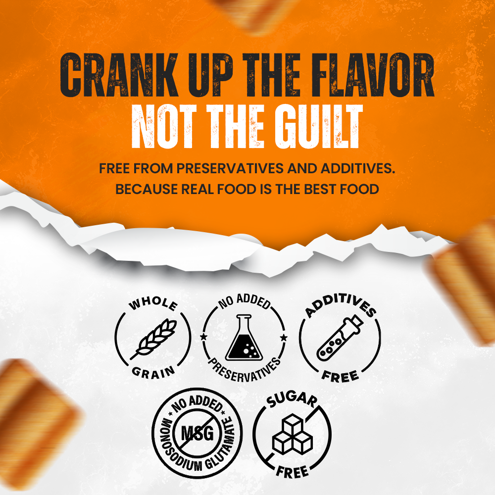 Peri peri millet chips free from preservatives additives with whole grain and no added MSG or sugar