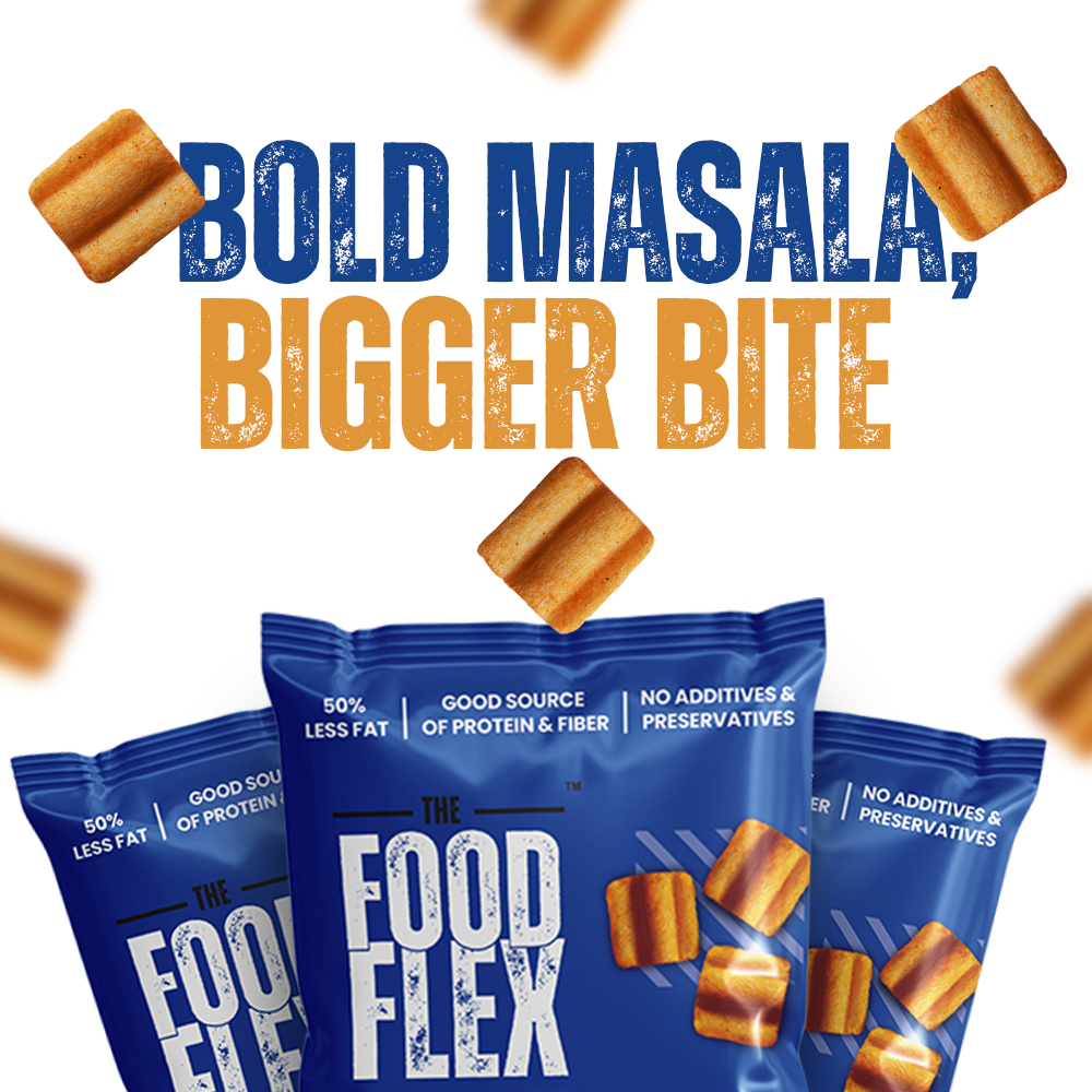 Magic Masala Millet Chips by My Store in blue packaging with bold masala seasoning and bigger bite text